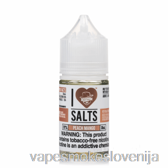 Vape Slovenija Breskev Mango - I Love Salts - 30ml 25mg